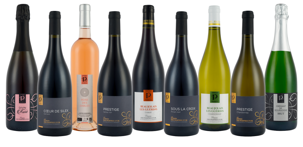 Gamme de vin du Vignoble PERRAS